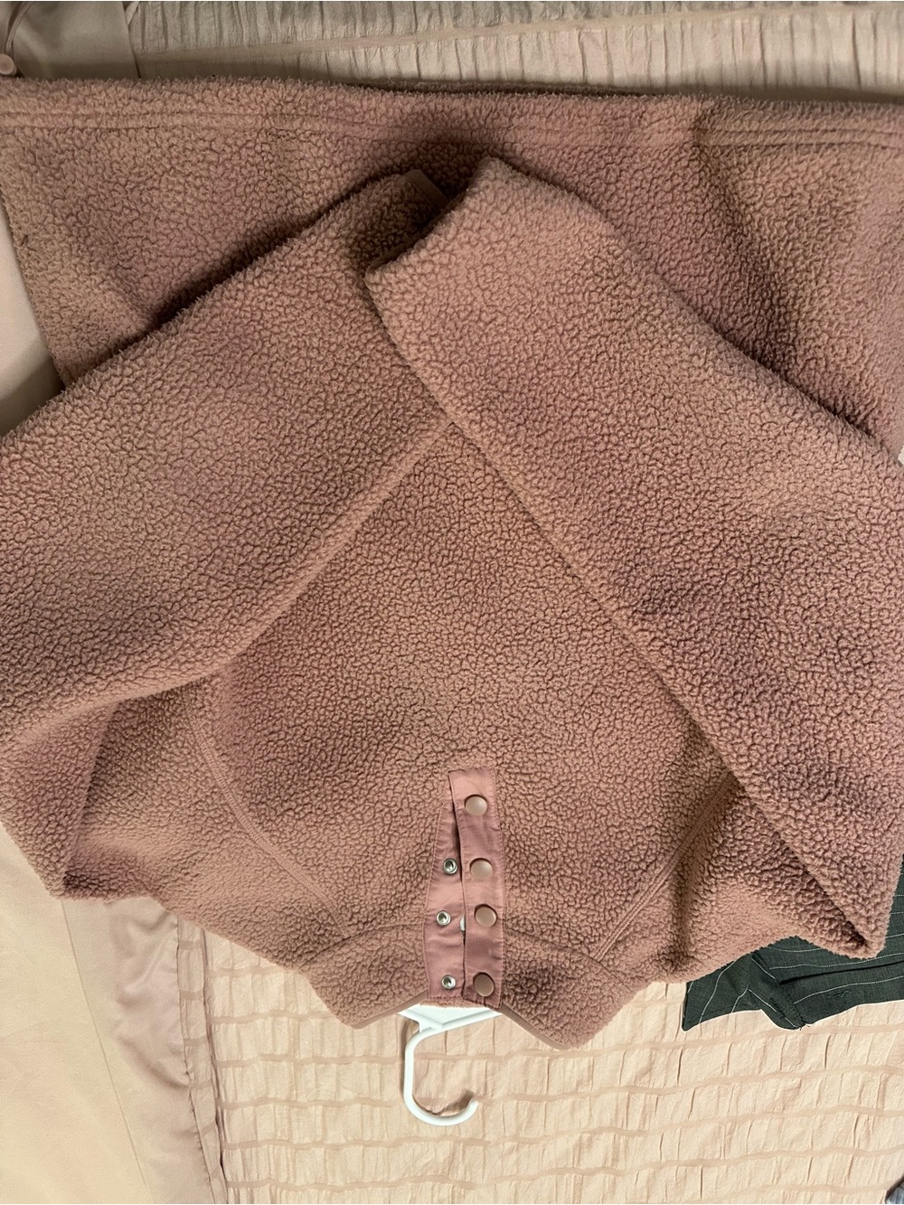 Primark Dusty Rose Teddy Sherpa Jacket